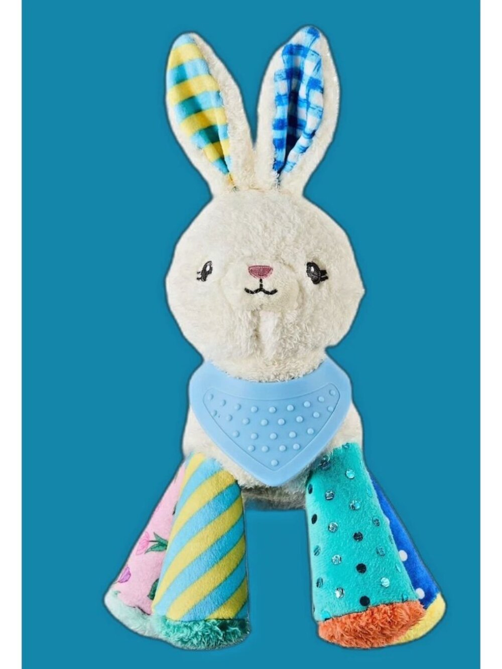 Spark Create Imagine BABY Activity Bunny Rattle Teether 0+ MONTHS NEW